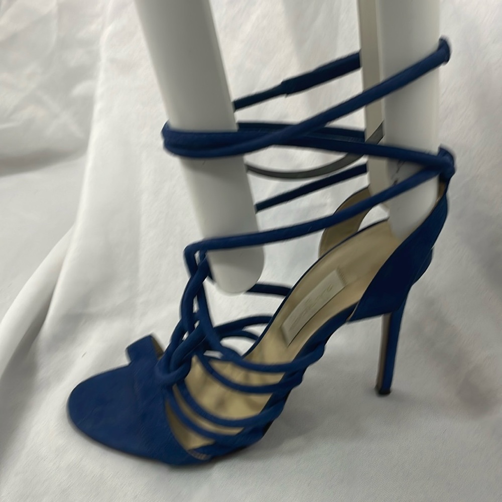 Blue suede shoes….